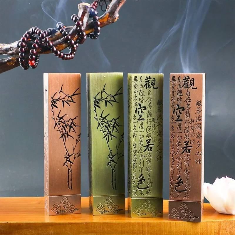 Home Fragrance Incense Sticks - Tea House Ornaments Buddhist Sutra Sandalwood