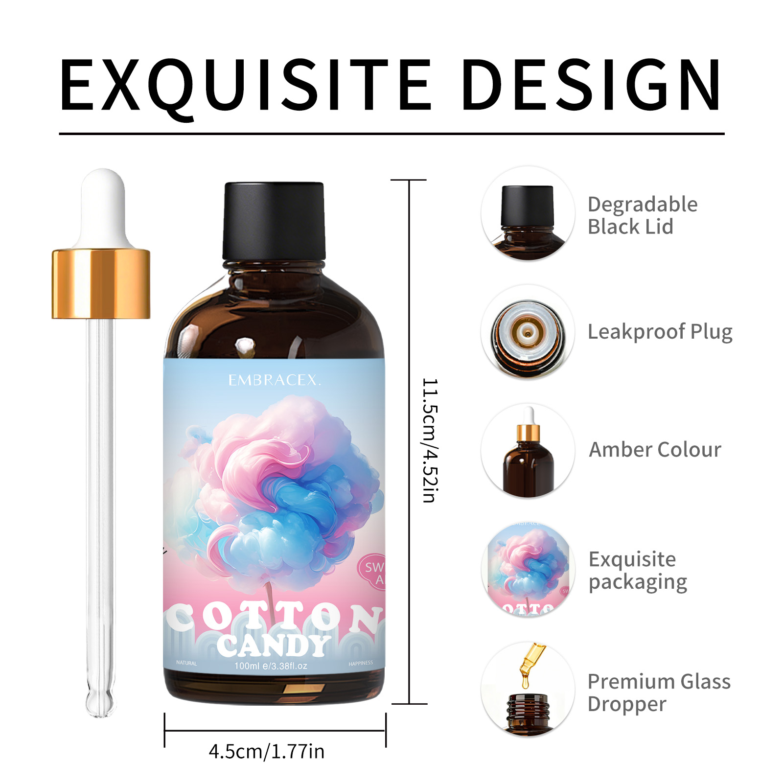 100ml Cotton Candy Essential O - Essential Oil Blend 评论和价格