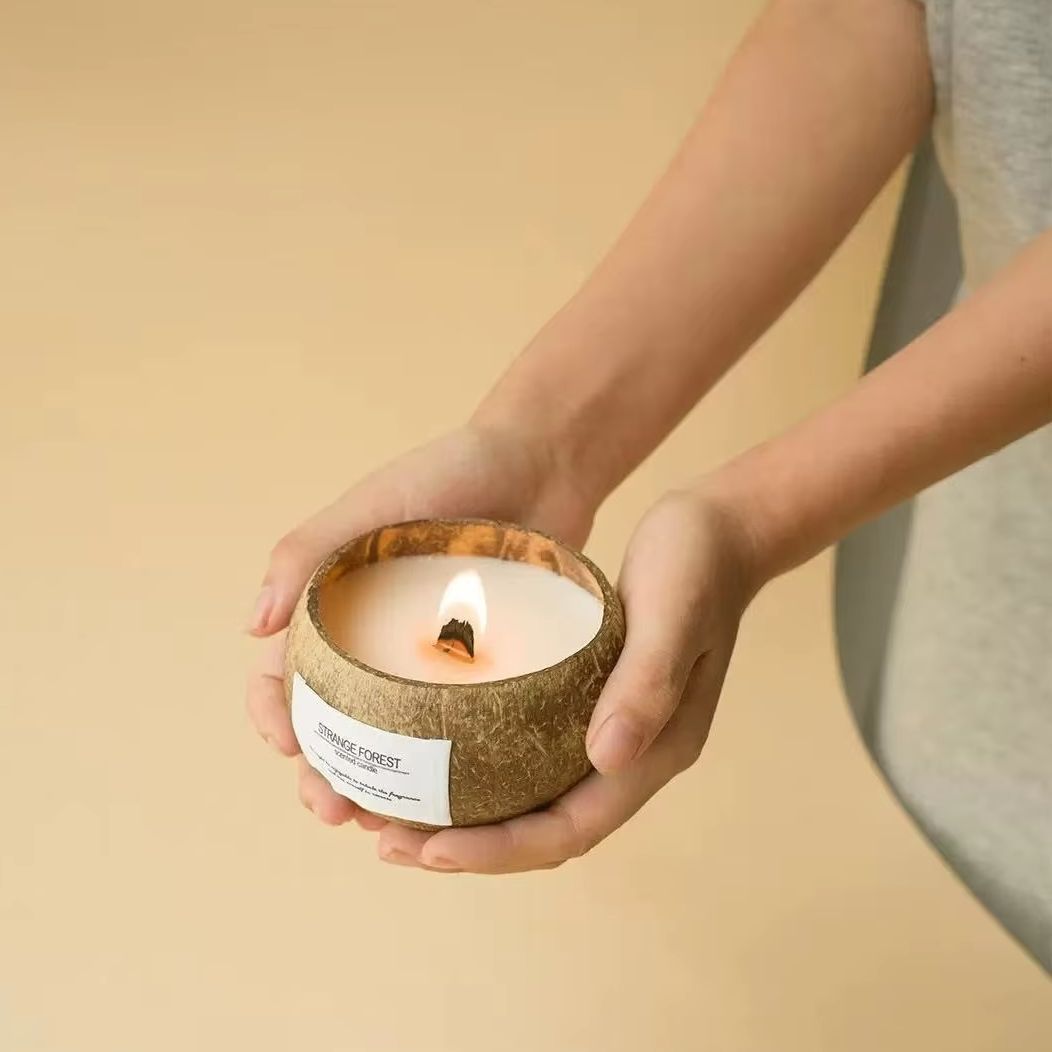 Natural Coconut Shell Scented  - Essential Oil Blend 评论和价格