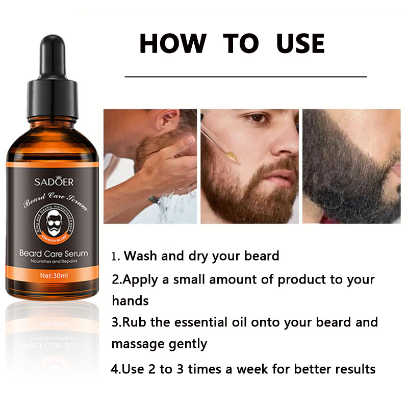 4-piece men's beard care set,  - Fragrance Oil Set 评论和价格