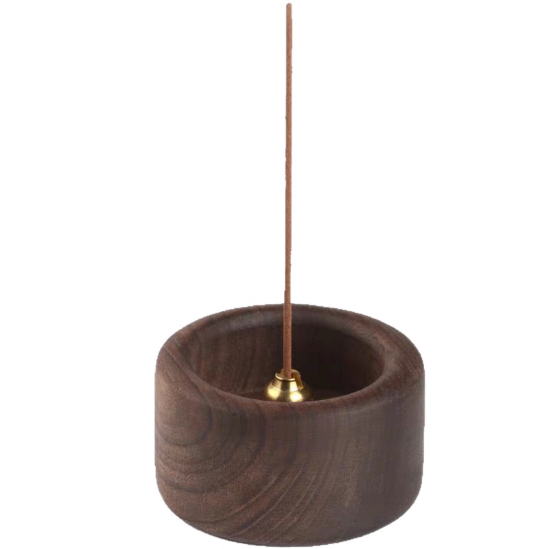 1PCS Black Walnut Solid Wood I - Home Fragrance Incense Sticks 评论和价格