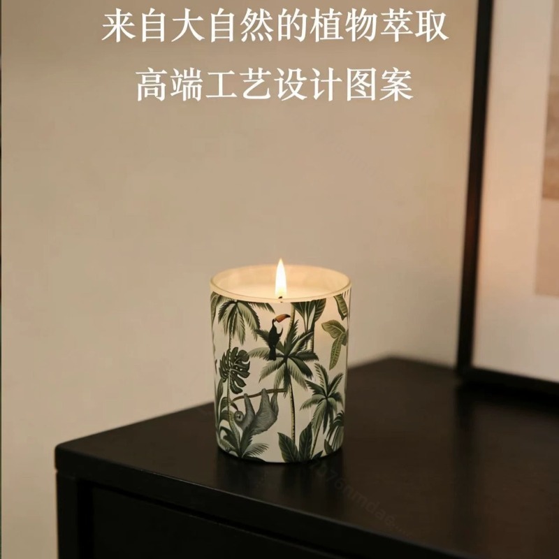 Glass Jar Soy Wax Scented Cand - Home Fragrance Jar 评论和价格