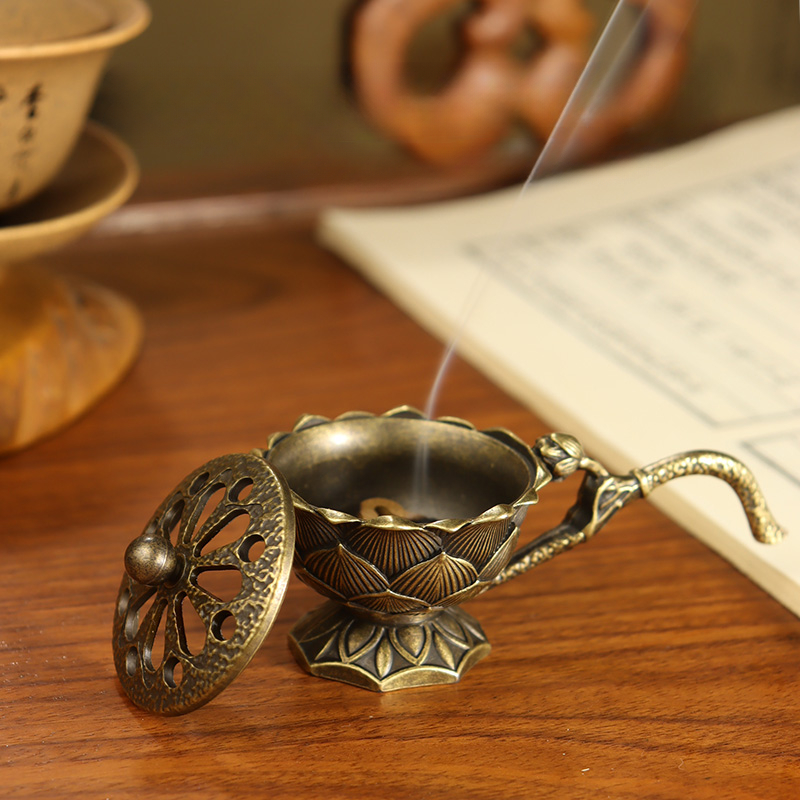 Lotus Flower Incense Burner Wi - Home Fragrance Incense Sticks 评论和价格