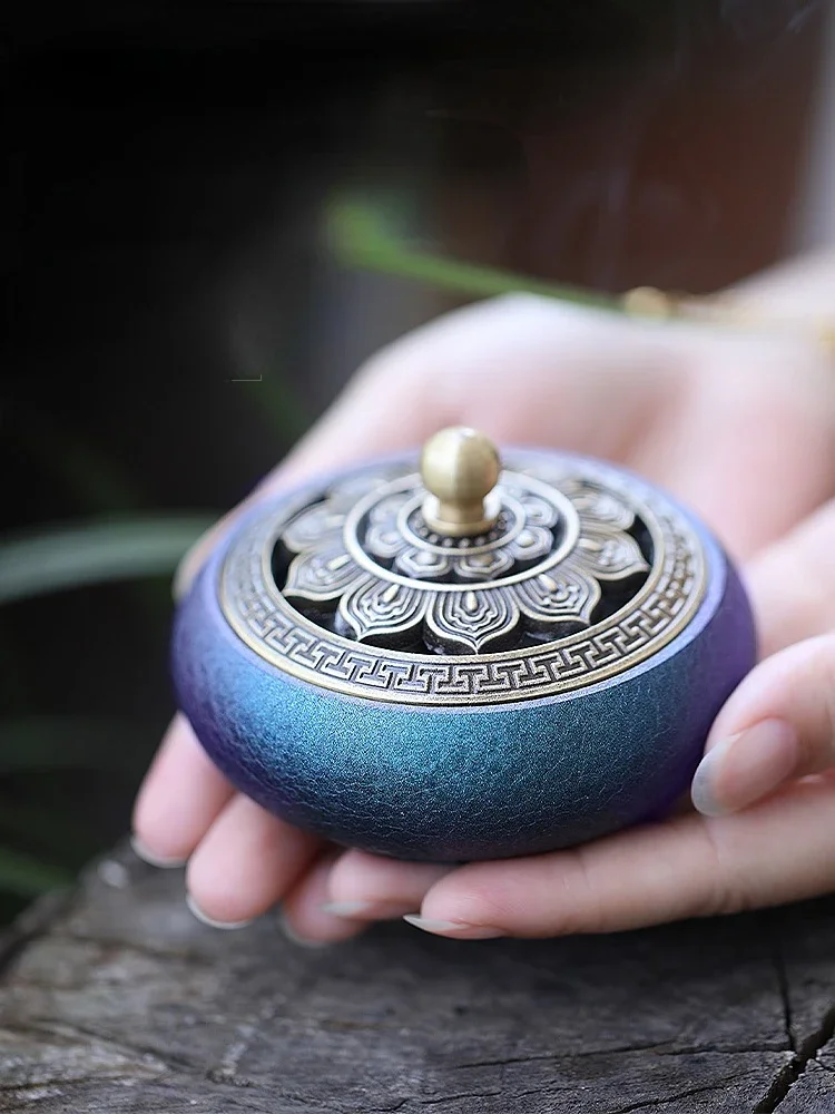 Pure Copper Incense Burner Hou - In Home Fragrance Products 评论和价格