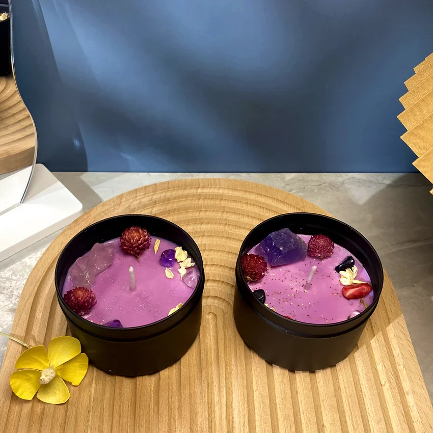 8x5.2cm Dried Flower Crystal S - Home Fragrance Jar 评论和价格