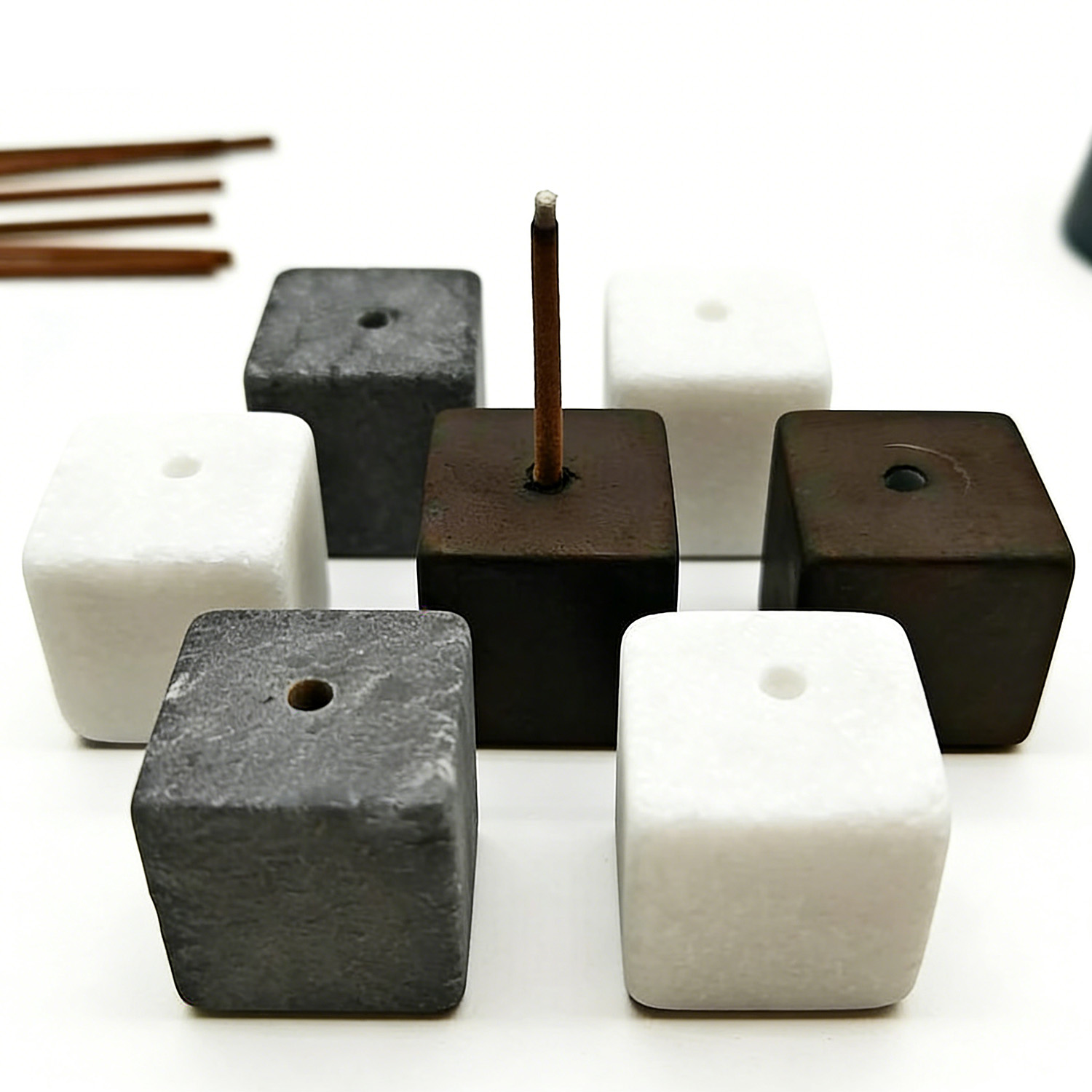 2pcs Natural Stone Incense Sti - Home Fragrance Incense Sticks 评论和价格