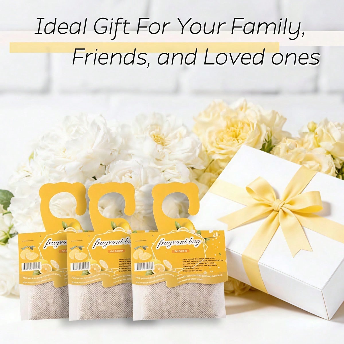 Hanging Lemon Scented Sachets, - Home Fragrance Products 评论和价格