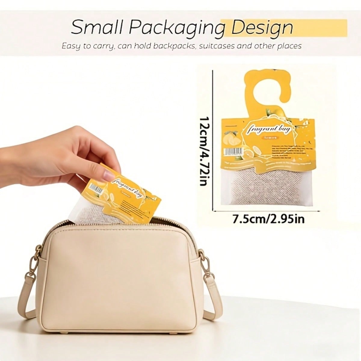 Hanging Lemon Scented Sachets, - Home Fragrance Products 评论和价格