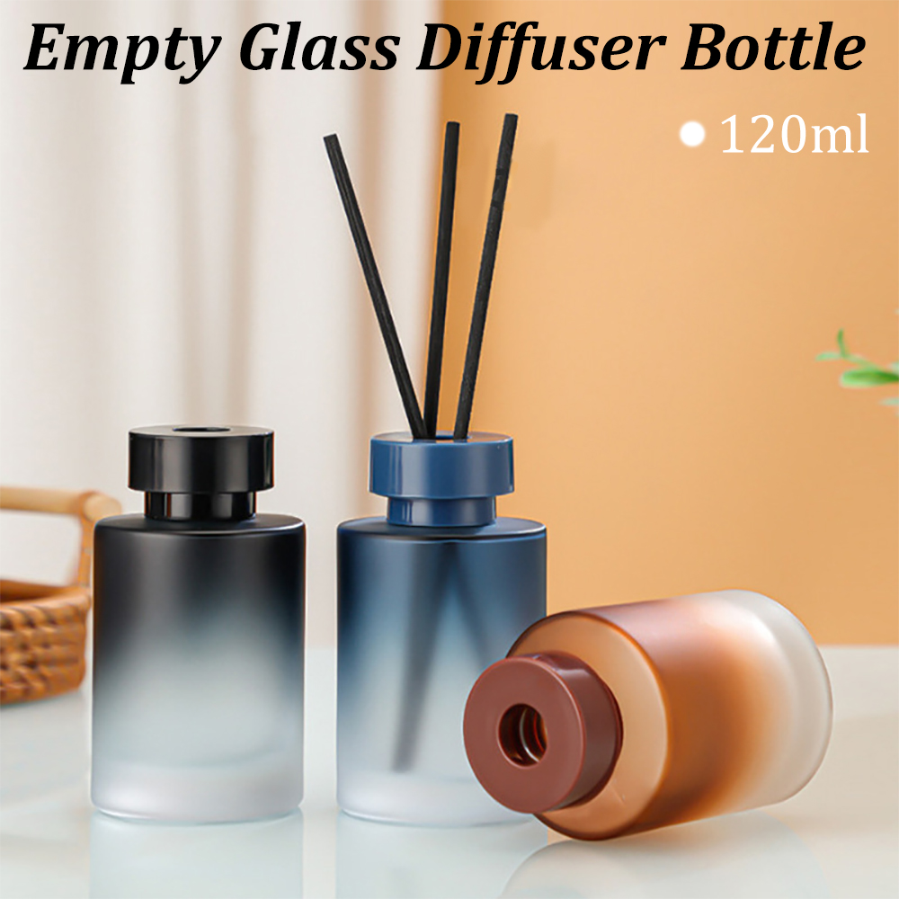 120ML Empty Glass Diffuser Bot - Home Fragrance Jar 评论和价格