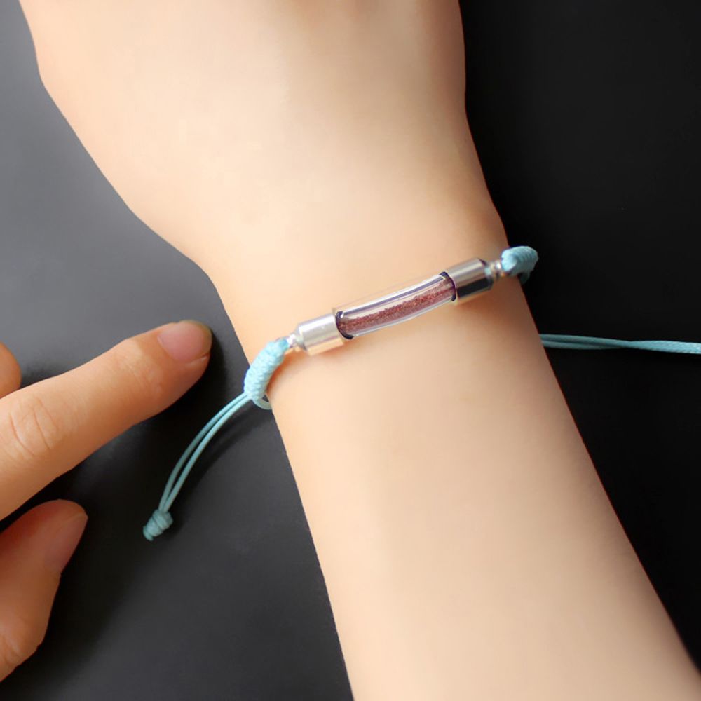 1PC Glass Vial Pendant Bracele - Home Fragrance Jar 评论和价格