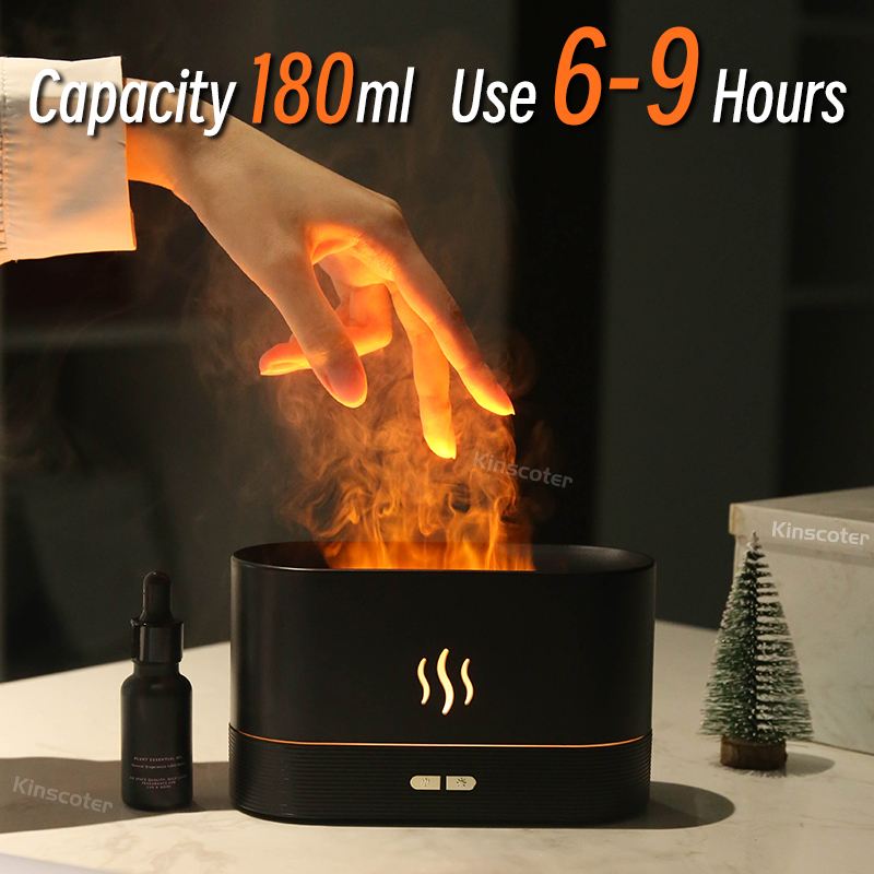 USB Desktop Flame Aroma Diffus - Home Fragrance Products 评论和价格